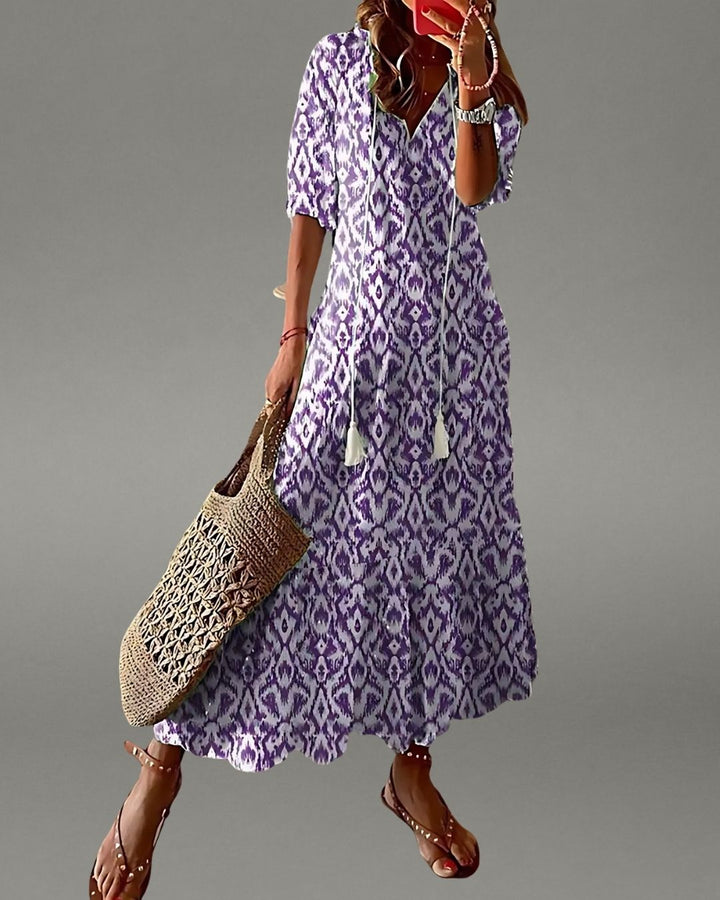 Lyra - Boho Tummy Coverage Dress