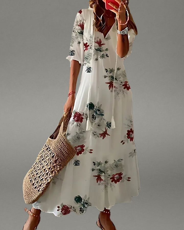 Lyra - Boho Tummy Coverage Dress