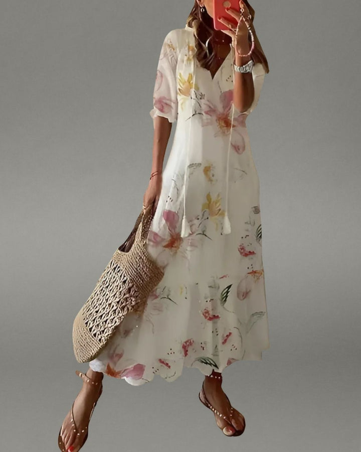 Lyra - Boho Tummy Coverage Dress